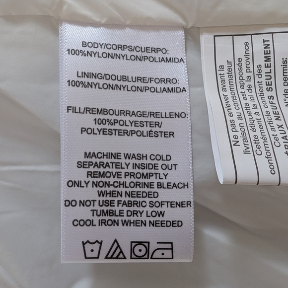 Marc New York Performance Prefer Vest  White/Black - Size Small - Picture 8 of 8